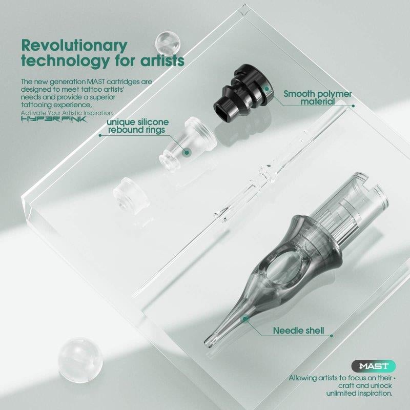 Mast Hyperink Cartridges 0403 RL Round Liner - Kartuş Dövme İğnesi