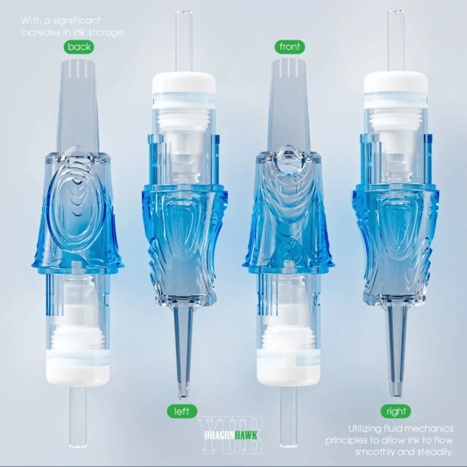 Mast Yue 1007 RL 7RL Long Taper Kartuş Dövme İğnesi 20 Adet