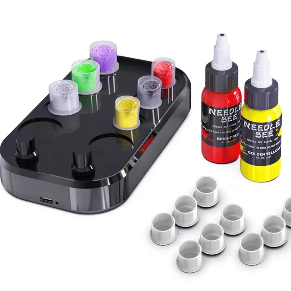 Tattoo Ink Mixer Makinesi Siyah