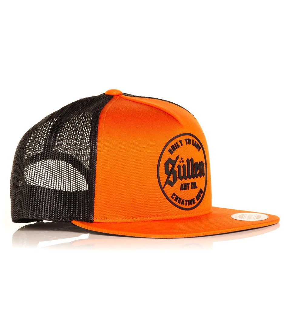 Sullen Fileli Cap Rust Turuncu