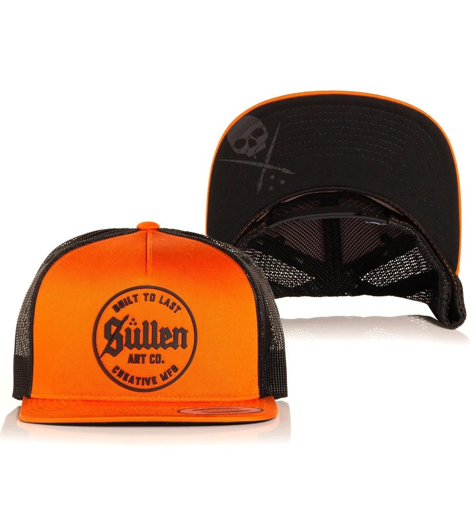 Sullen Fileli Cap Rust Turuncu