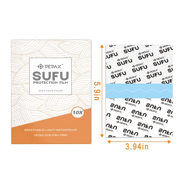 Pepax Sufu - Dövme Sonrası Koruyucu Bant Film - 15cmx10cm - 10 Adet