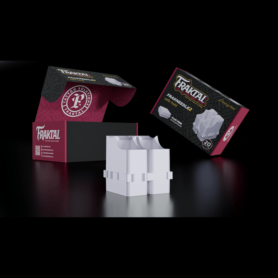Fraktal Modüler 20'li İğne Kabı Plastik - Frakneedle 2