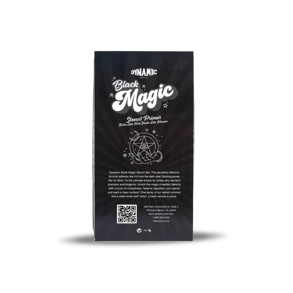 Dynamic Black Magic Stencil Set