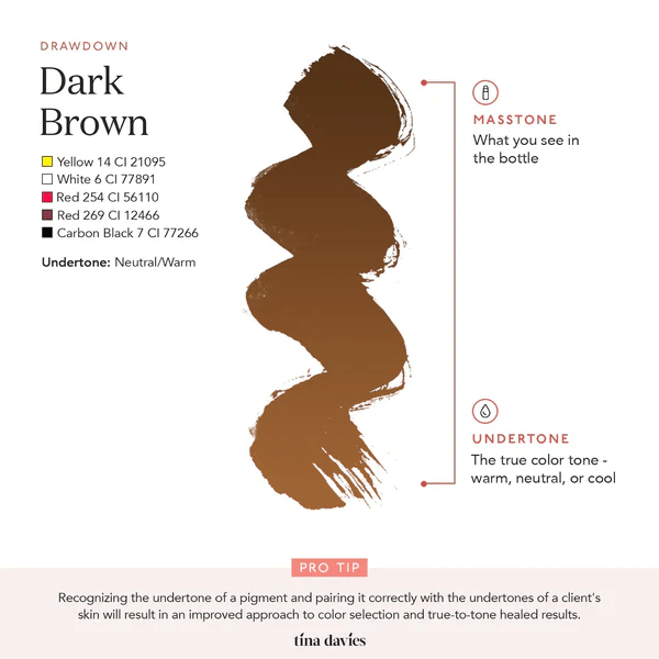 Perma Blend Luxe - Tina Davies Dark Brown - 15ml