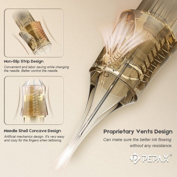 Pepax Lance Cartridges 1005 MGL - Magnum Long Taper - Kartuş Dövme İğnesi