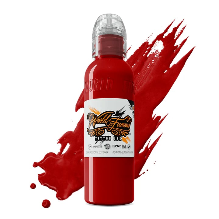 Red Hot - World Famous Ink Dövme Boyası - 2oz/60ml