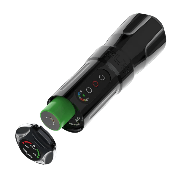 FK Irons One Stealth 3.0mm Stroke Kablosuz Dövme Makinesi - Siyah