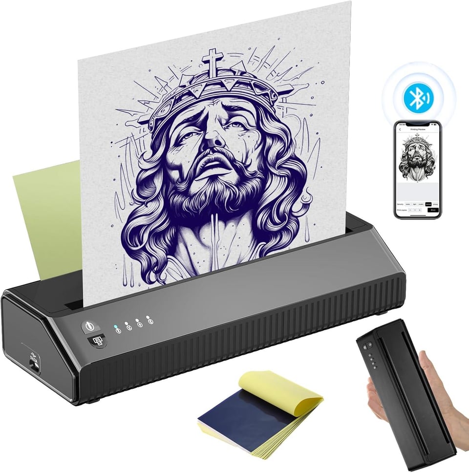 A4 Bluetooth Portable Printer - Termal Printer Yazıcı Prt4