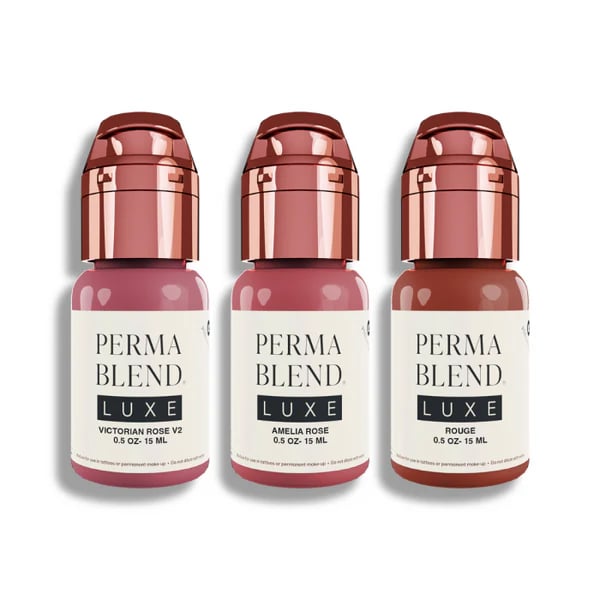Perma Blend Luxe - Rose Lip Mini Set 3'lü - 15 ml