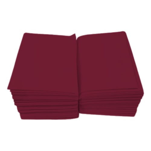 Antibakteriyel Katlanmış Peçete  50'li XL - Bordo