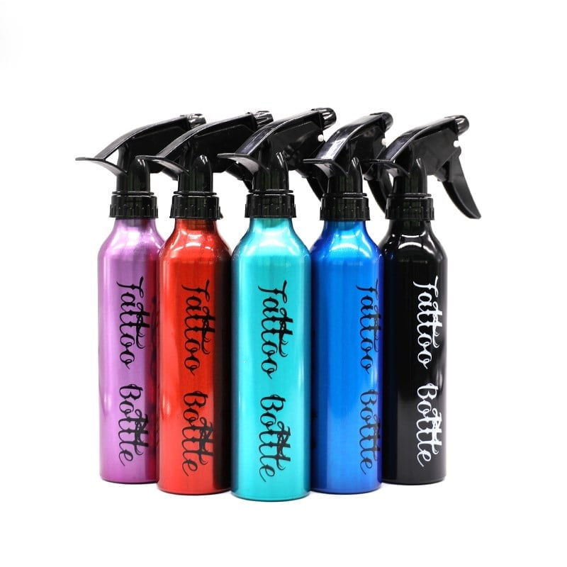 Alüminyum Sprey Temizleme Şişesi 300ml Mor