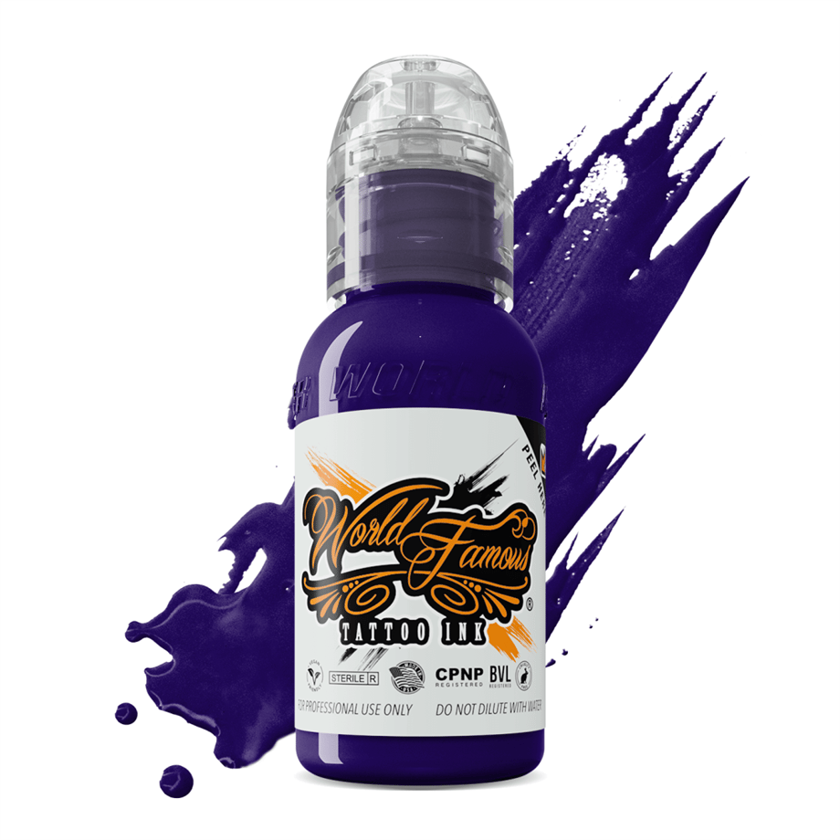 Amsterdam Purple - World Famous Ink Dövme Boyası - 1oz/30ml