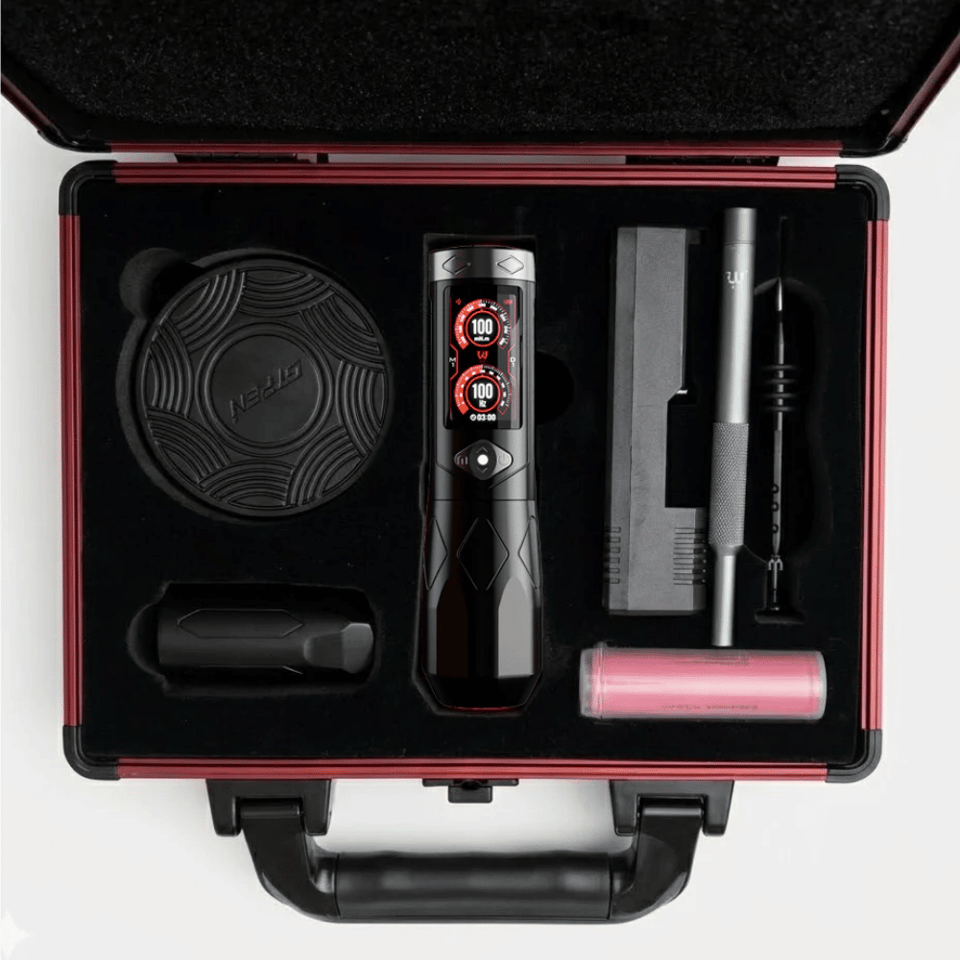 Ava GTR Adjustable Stroke Kablosuz Dövme Makinesi Grey