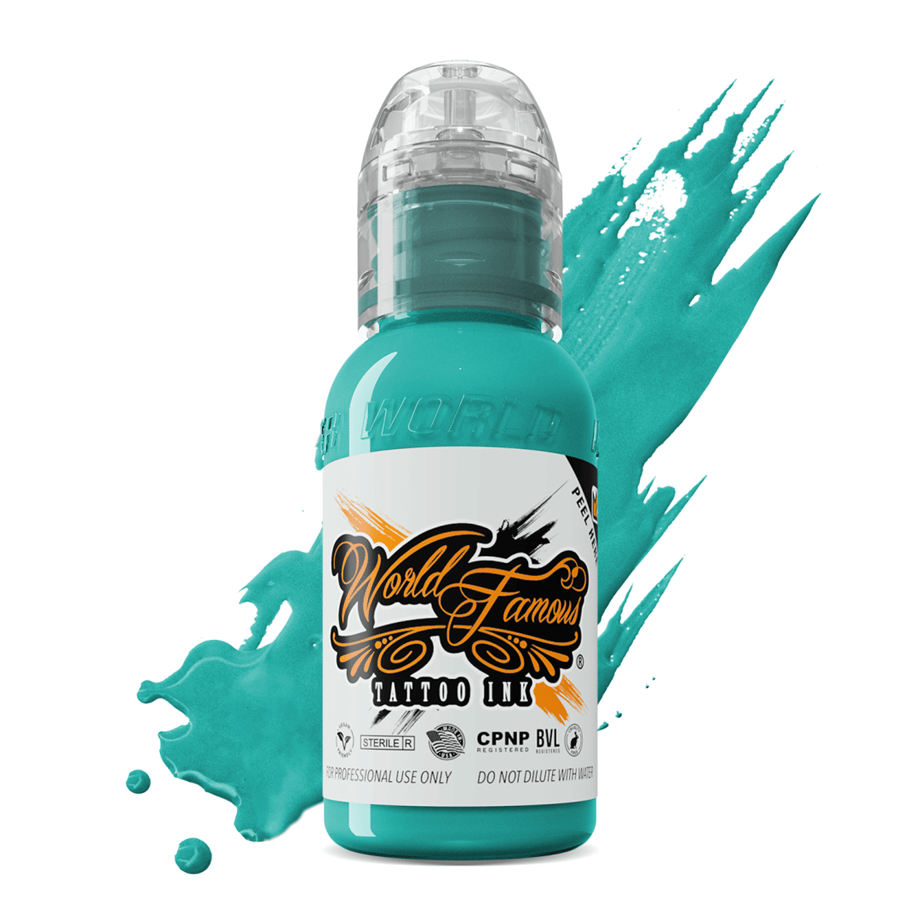 Bahama Blue - World Famous Ink Dövme Boyası - 1oz/30ml