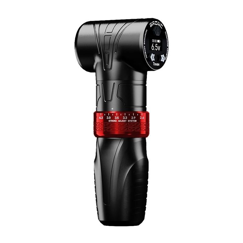 Bronc Tough Stroke Ayarlı (2.6-4.3) Kablosuz Pen Dövme Makinesi - Siyah