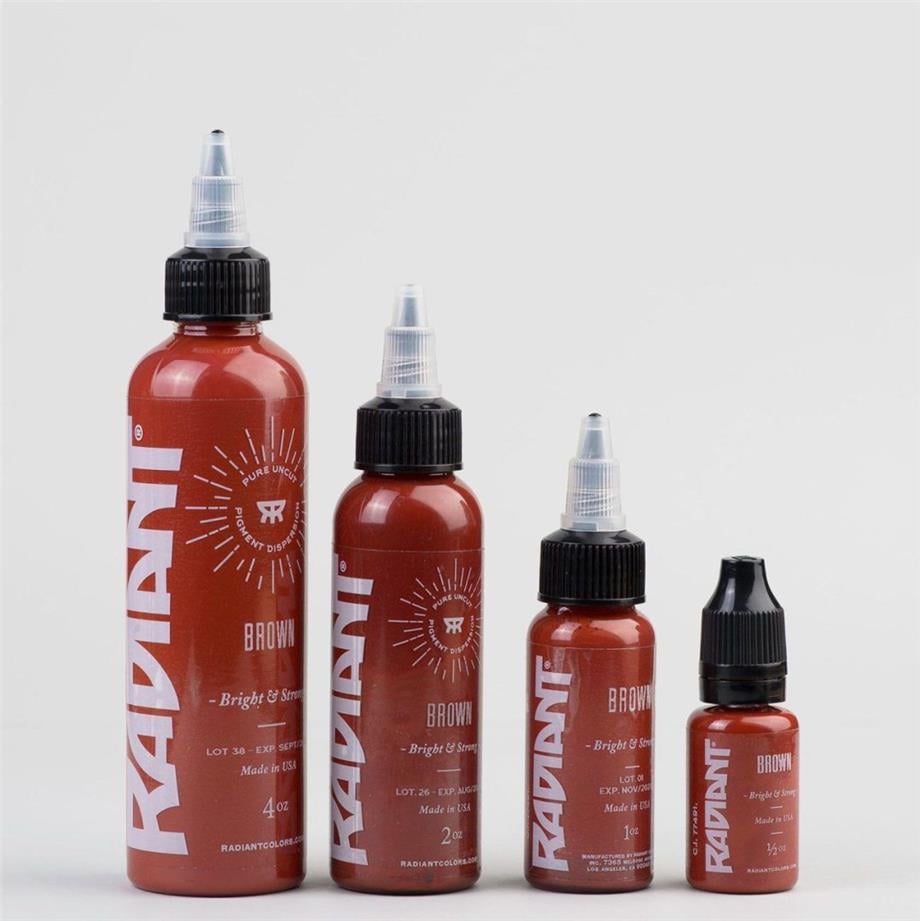Brown - Radiant Tattoo Dövme Boyası - 1oz/30ml