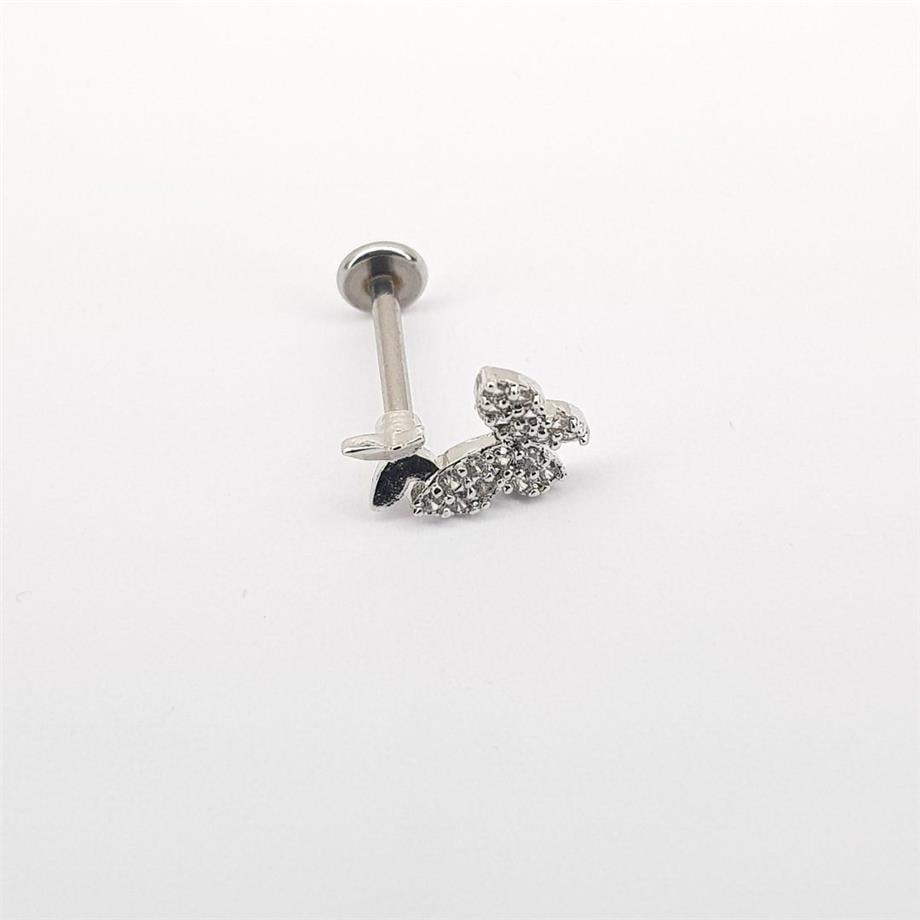 Cerrahi Çelik Tip-17 Tragus Piercing (8mm)