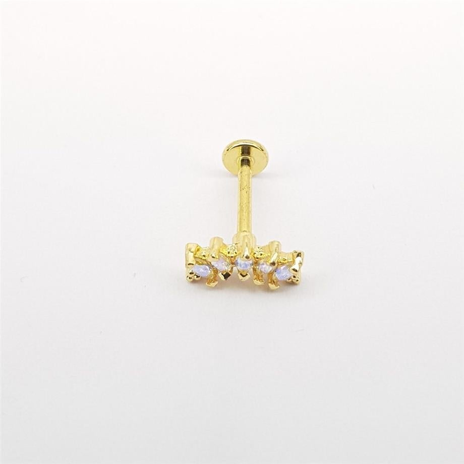 Cerrahi Çelik Tip-19 Tragus Piercing (8mm)