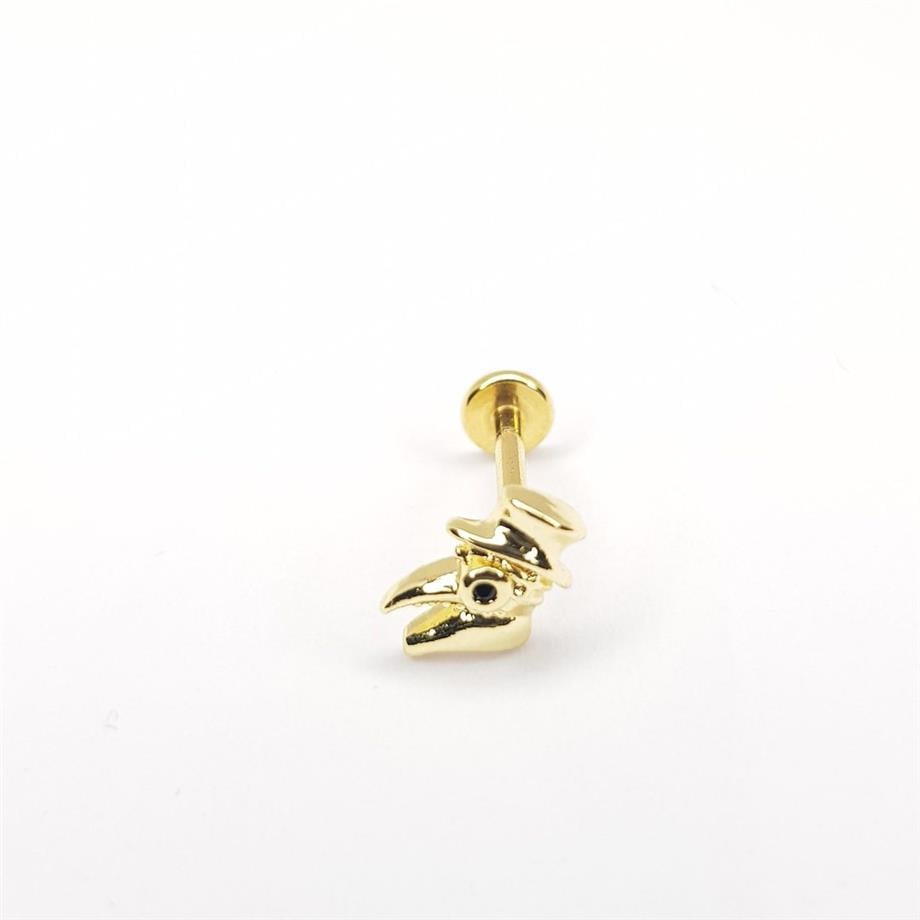 Cerrahi Çelik Tip-27 Tragus Piercing (8mm)