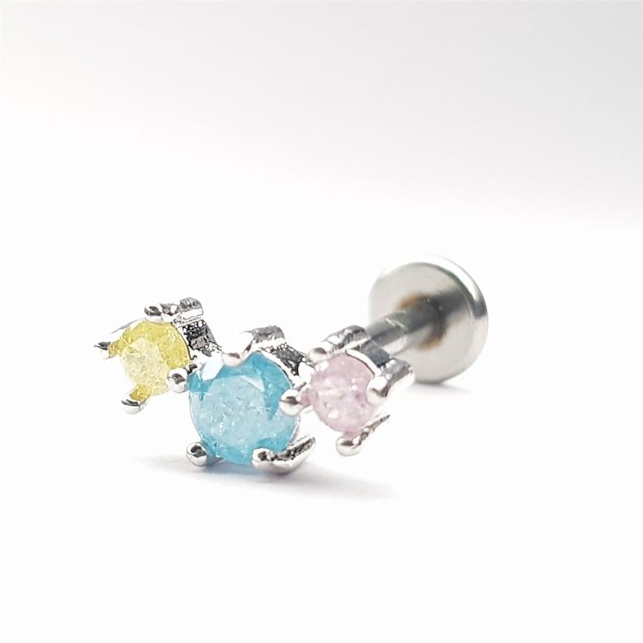 Cerrahi Çelik Tip-84 Tragus Piercing (8mm)