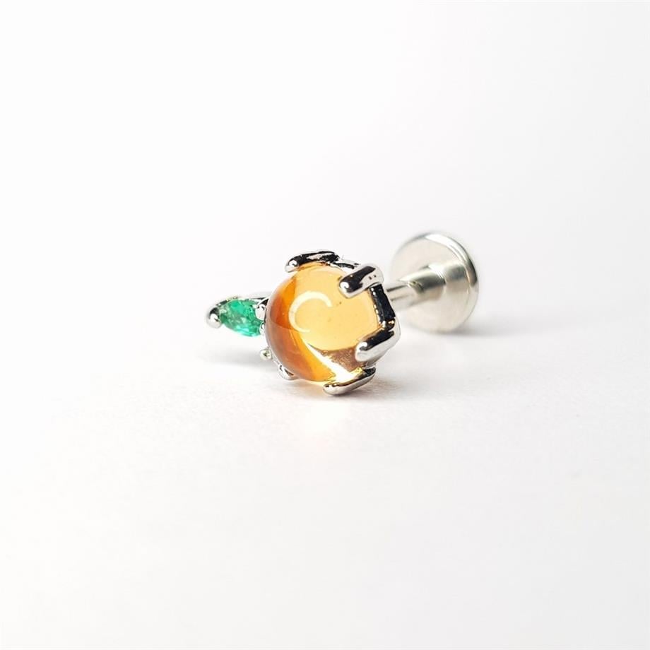 Cerrahi Çelik Tip-92 Tragus Piercing (8mm)