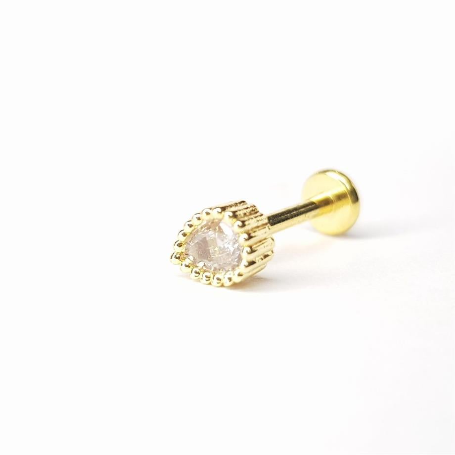 Cerrahi Çelik Tip-99 Tragus Piercing (8mm)