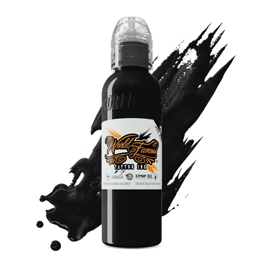 Charcoal Greywash Gölge Dövme Boyası - World Famous Ink Dövme Boyası - 2oz/60ml