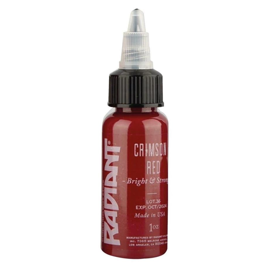 Crimson Red - Radiant Tattoo Dövme Boyası - 1oz/30ml