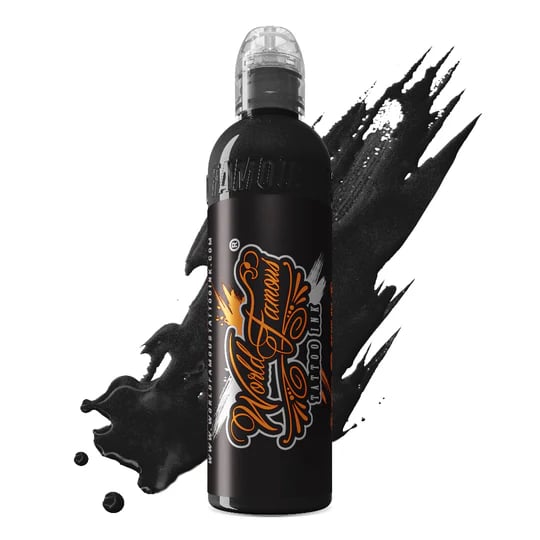 World Famous Ink Dark Greywash Siyah Dövme Boyası 2oz - 60ml