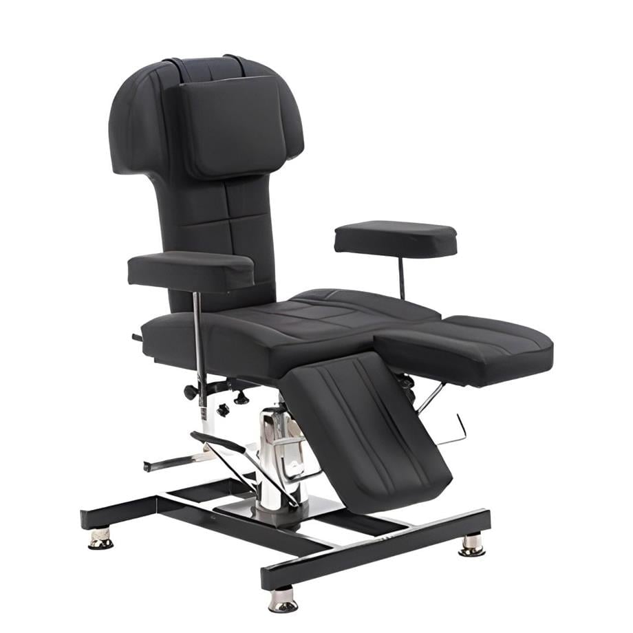 Dövme Koltuğu Çİft Ayaklı Hidrolikli Siyah