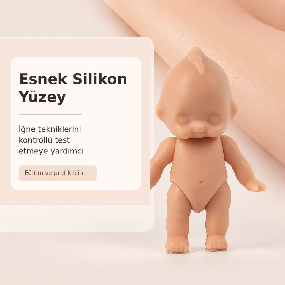 Dövme Pratik Silikon Deri Uygulama Modeli 2.5x5x14 cm