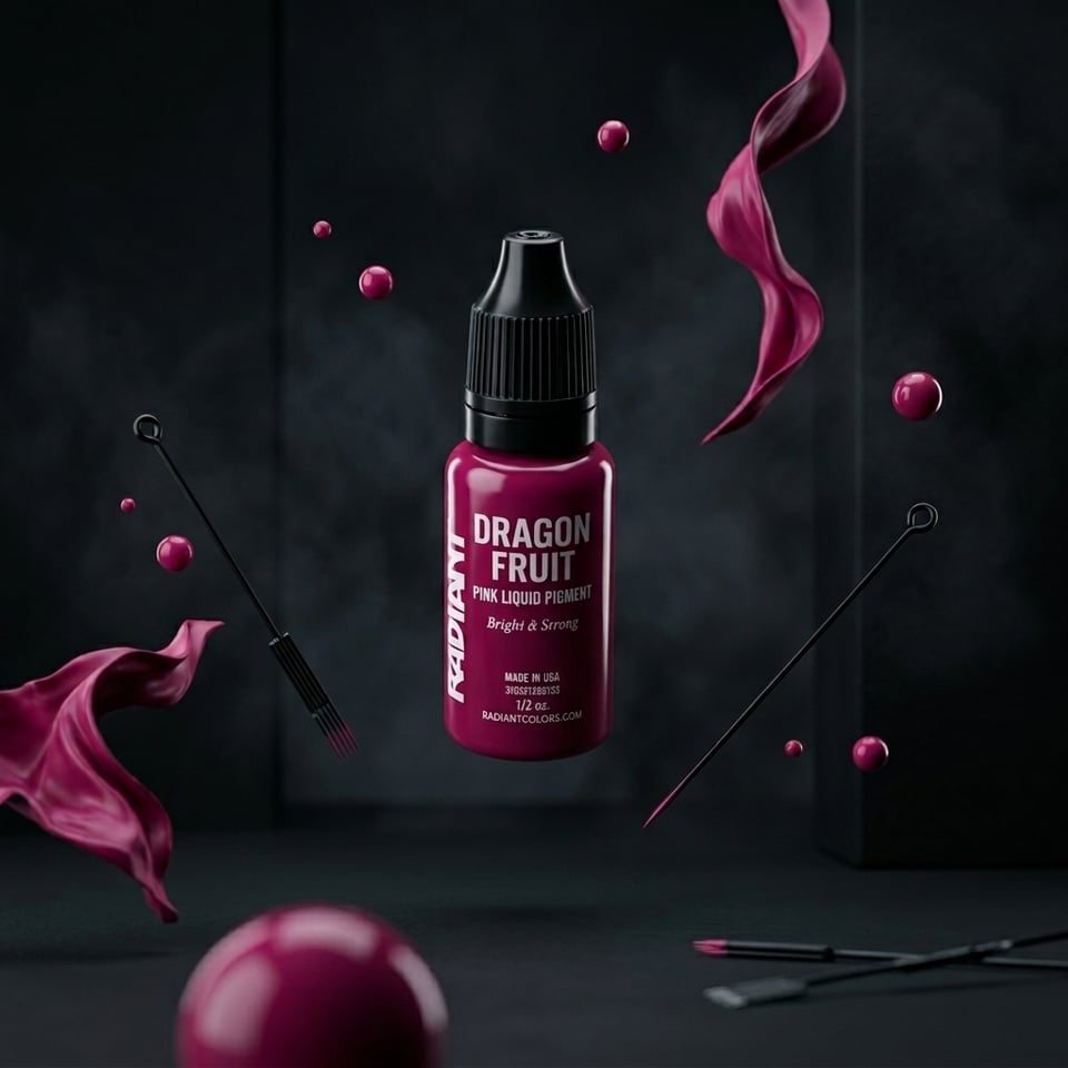 Dragon Fruit - Radiant Tattoo Dövme Boyası  - 0,5oz/15ml