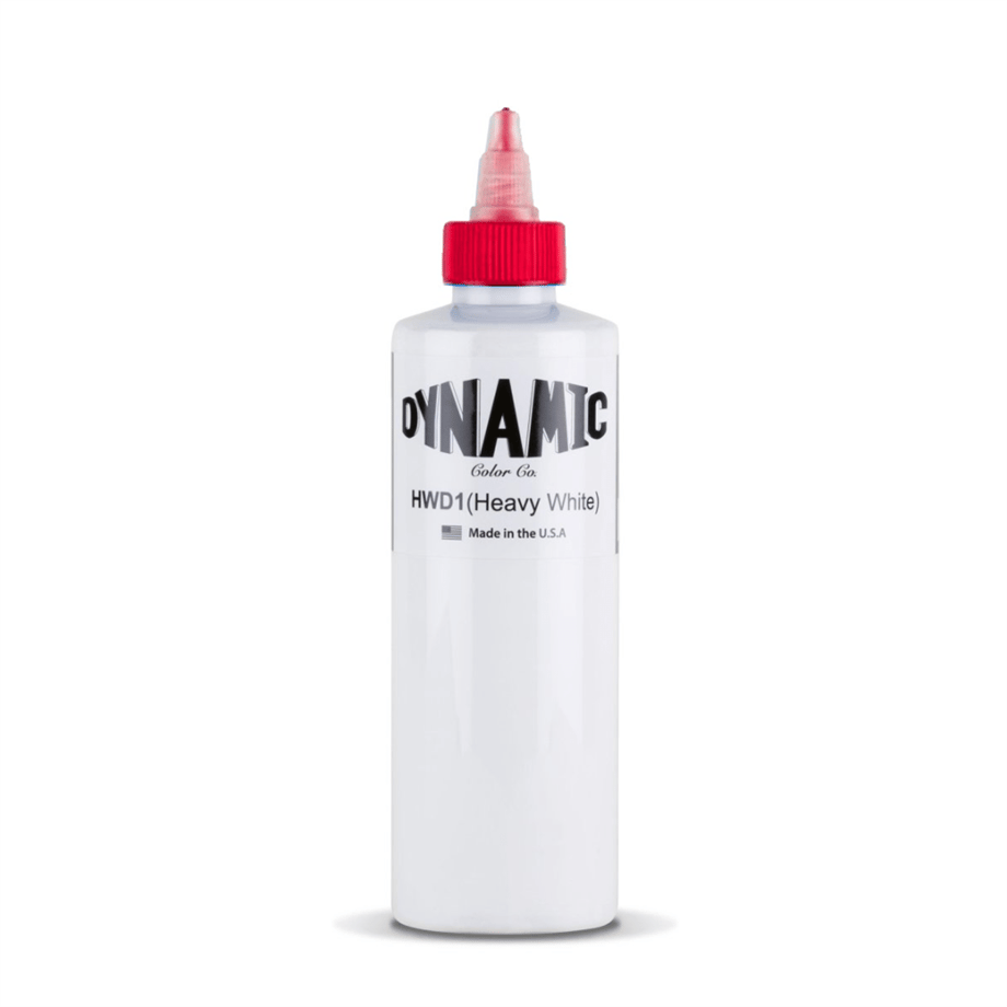 Dynamic Heavy White - Beyaz Tattoo Dövme Boyası - 8oz/240ml