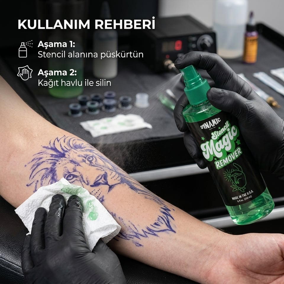 Dynamic Stencil Remover 8 oz / 240 ml Transfer Jeli