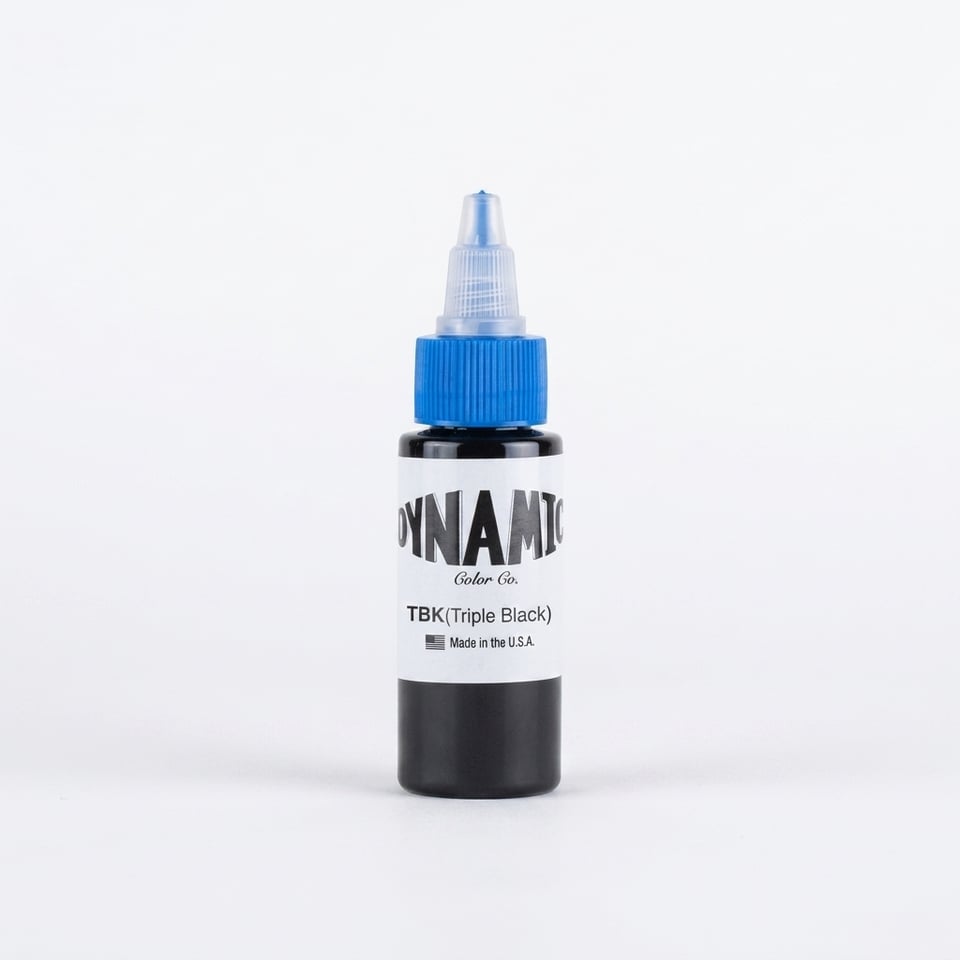 Dynamic Triple Black - Siyah Tattoo Dövme Boyası - 1oz/30ml.
