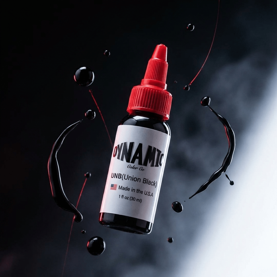 Dynamic Union Black Siyah Dövme Boyası 1oz - 30ml