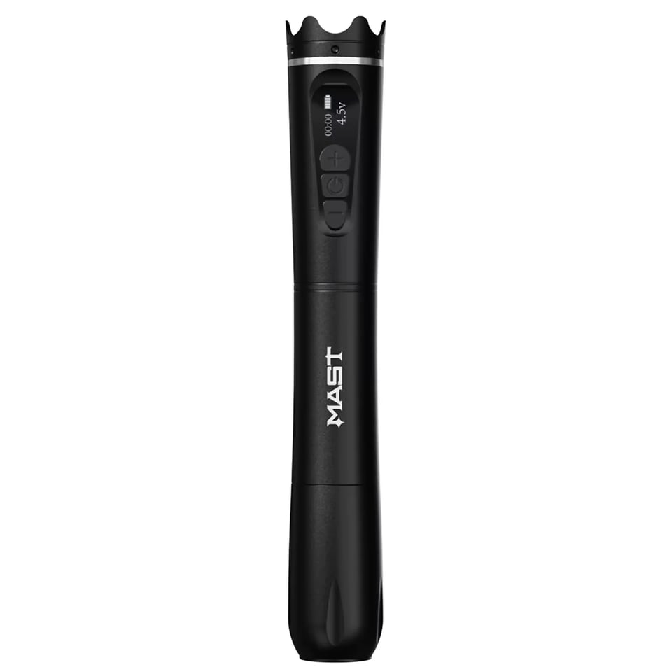 Mast Crown Black 3.0 mm Stroke Kablosuz PMU Makinesi - Siyah