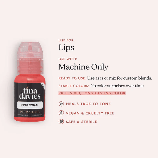 Perma Blend - Tina Davies Collection Pink Coral 15 ml