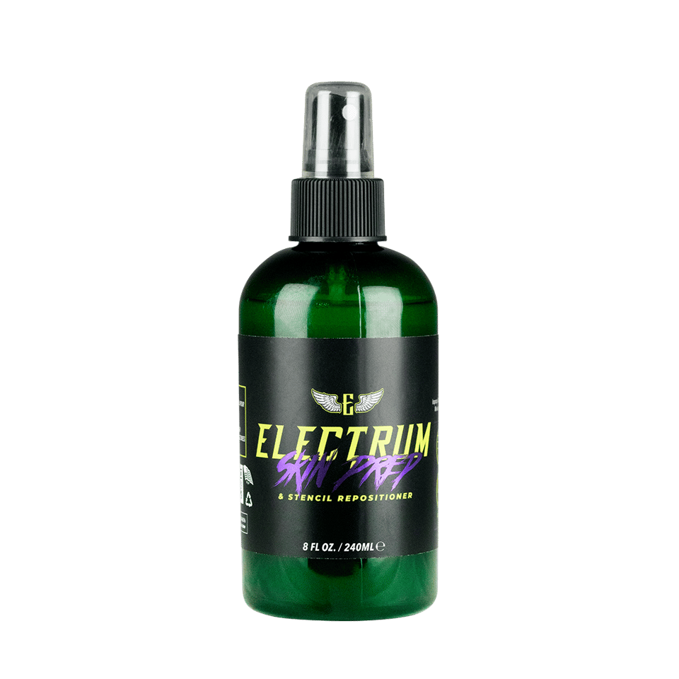 Electrum Stencil Remover And Skin Prep/Electrum Transfer Çıkarıcı Ve Cilt Temizleyicisi - 8oz/240ml