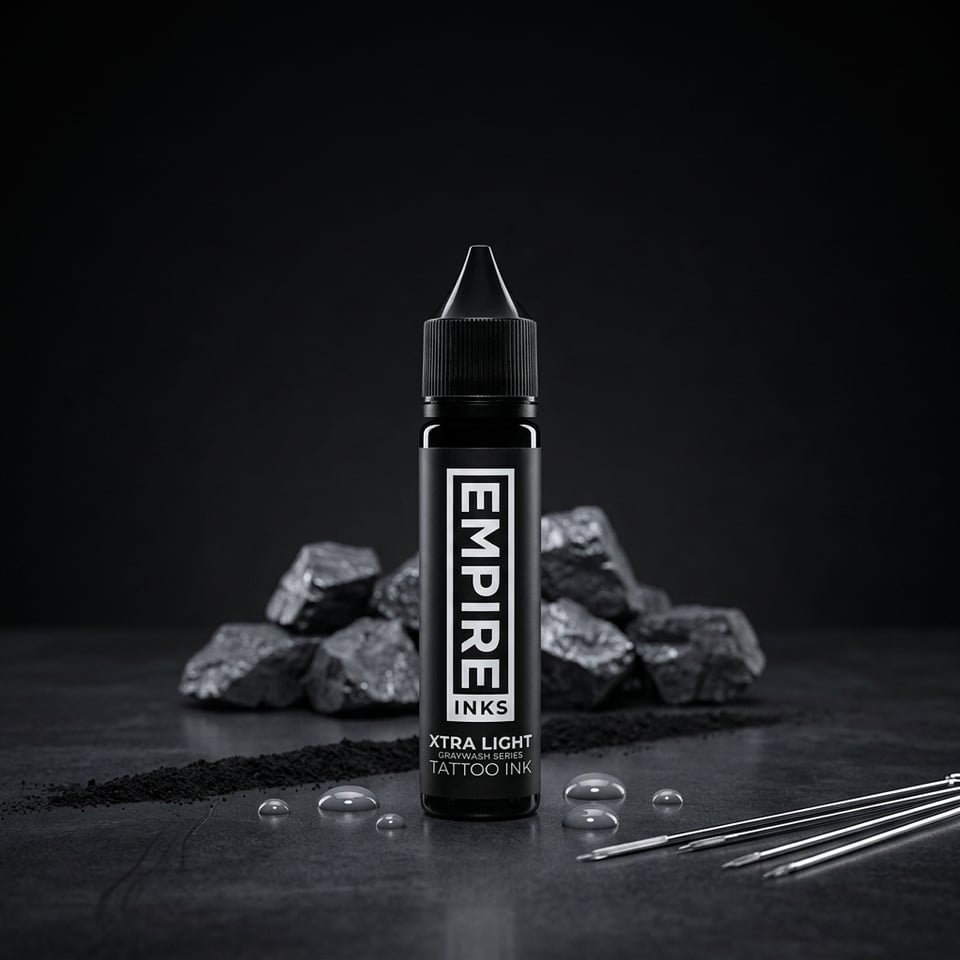 Empire Inks Graywash Series Extra Light Siyah Dövme Boyası 1oz - 30ml