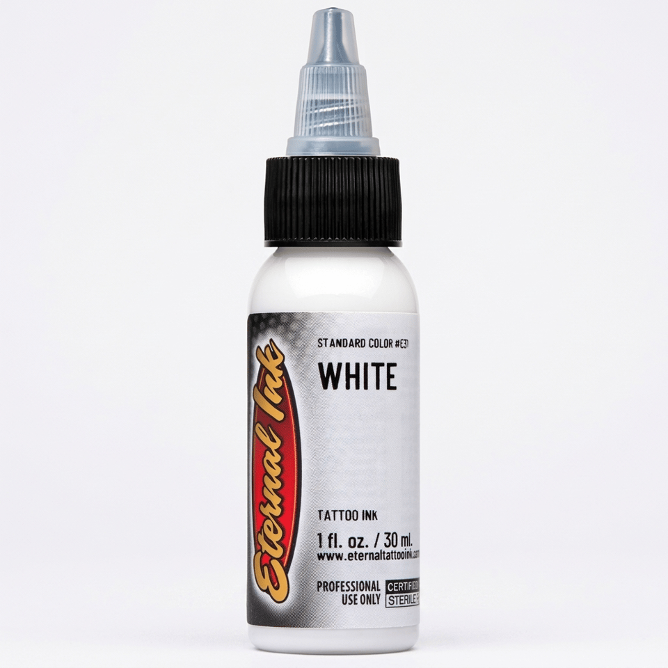 Eternal Ink White Beyaz Dövme Boyası 1oz - 30ml