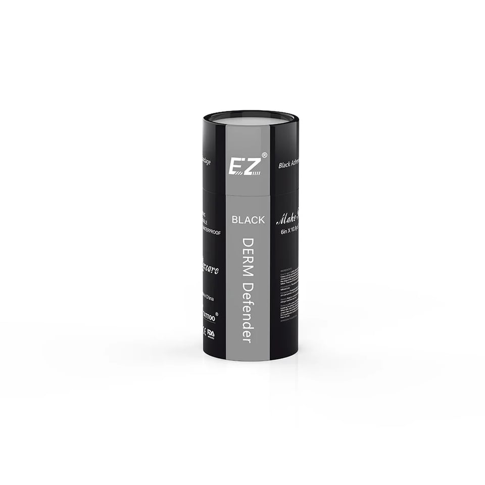 Ez Derm Defender - Adhesive Protective Shield Black - (15cmx10m)