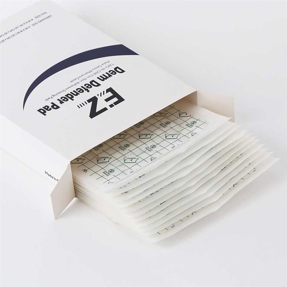 Ez Derm Defender Pads - Dövme Sonrası Koruyucu Bant Film - (15cm*20cm 20 adet)