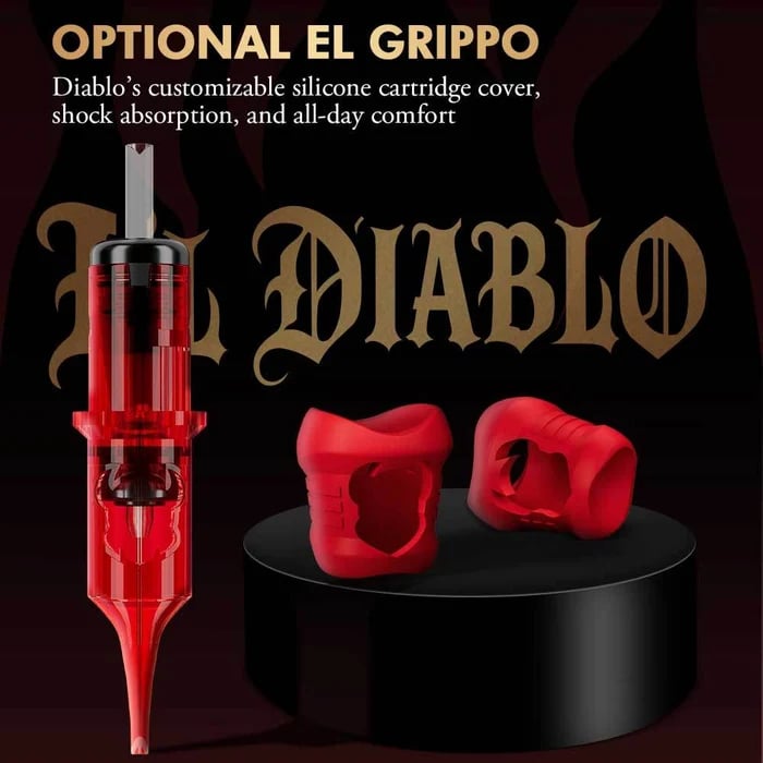 Ez INKin El Diablo 1011 M1C Kartuş Dövme İğnesi 20'li Paket