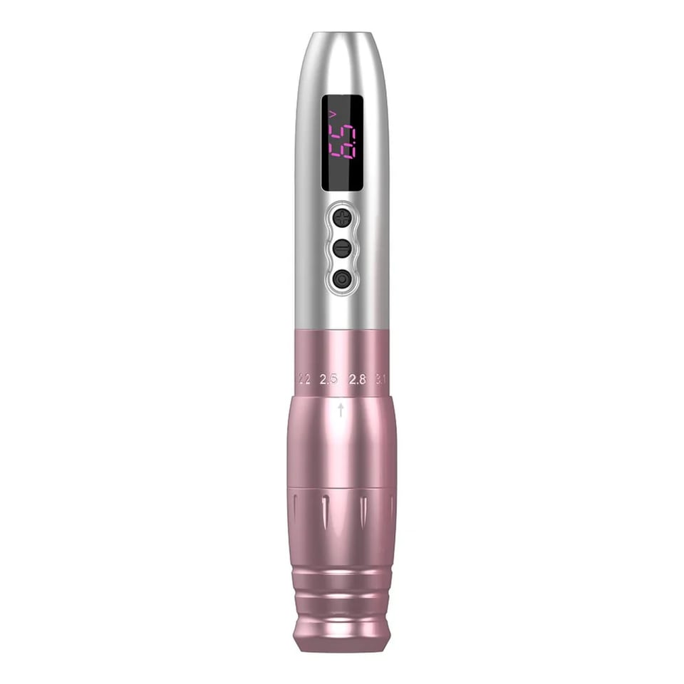 EZ Lola Air Pro Pink Wireless Battery Permanent Makeup Pen Machine