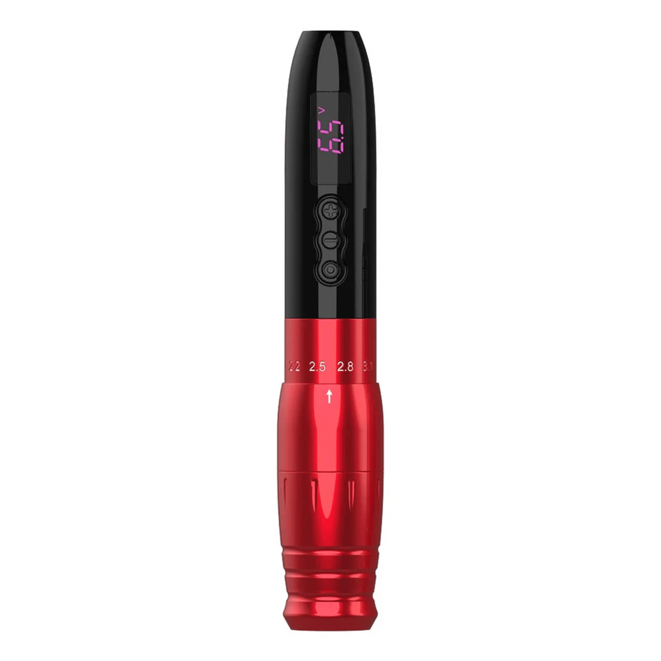 EZ Lola Air Pro Red Wireless Battery Permanent Makeup Pen Machine