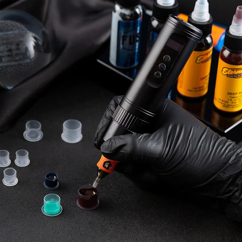 EZ Nowta I Black Wireless Battery Tattoo Machine Pen