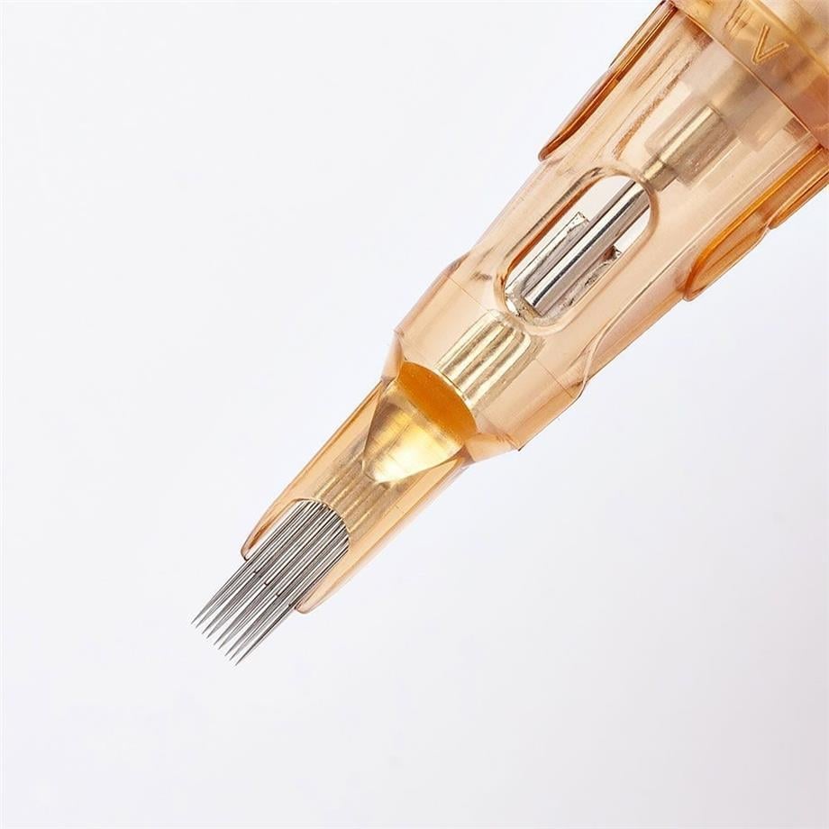 Ez V-Select 1209 M1C Kartuş Dövme İğnesi - Curved Magnum Long Taper Bugpin