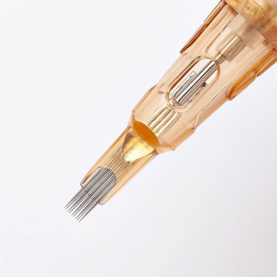 Ez V-Select 1221 M1C Kartuş Dövme İğnesi - Curved Magnum Long Taper Bugpin